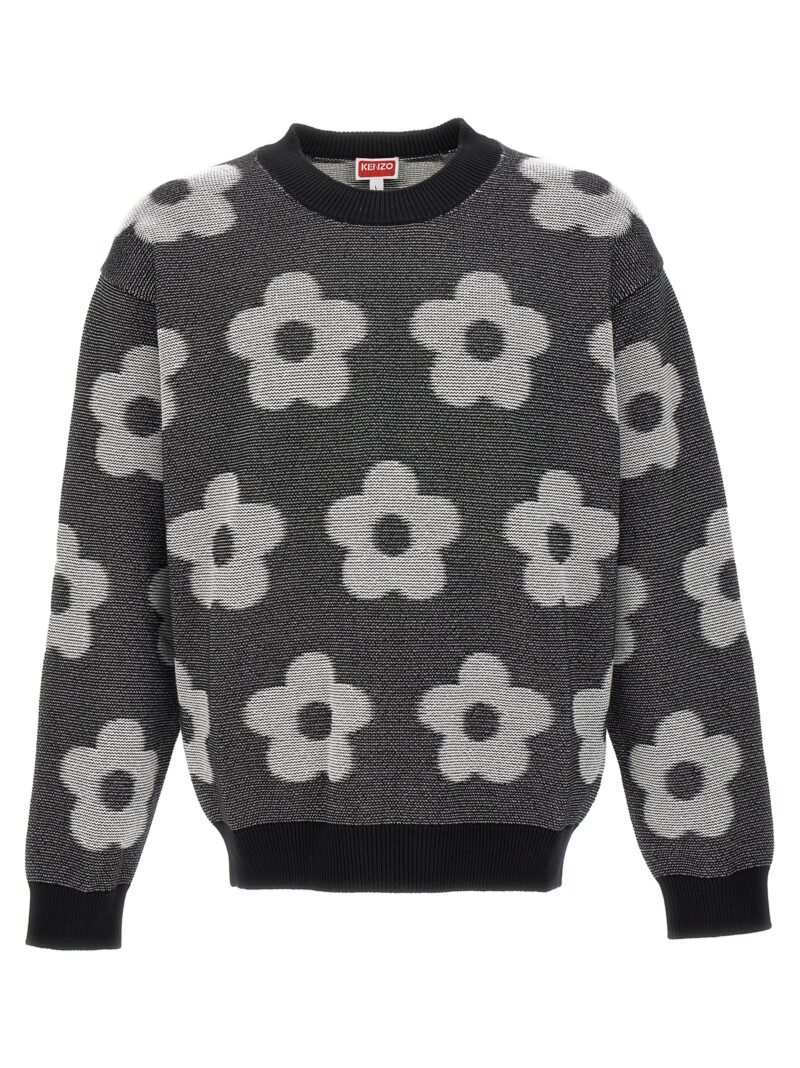 'Flower Spot' sweater KENZO White/Black