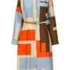 'Maxi FF puzzle' dress FENDI Multicolor