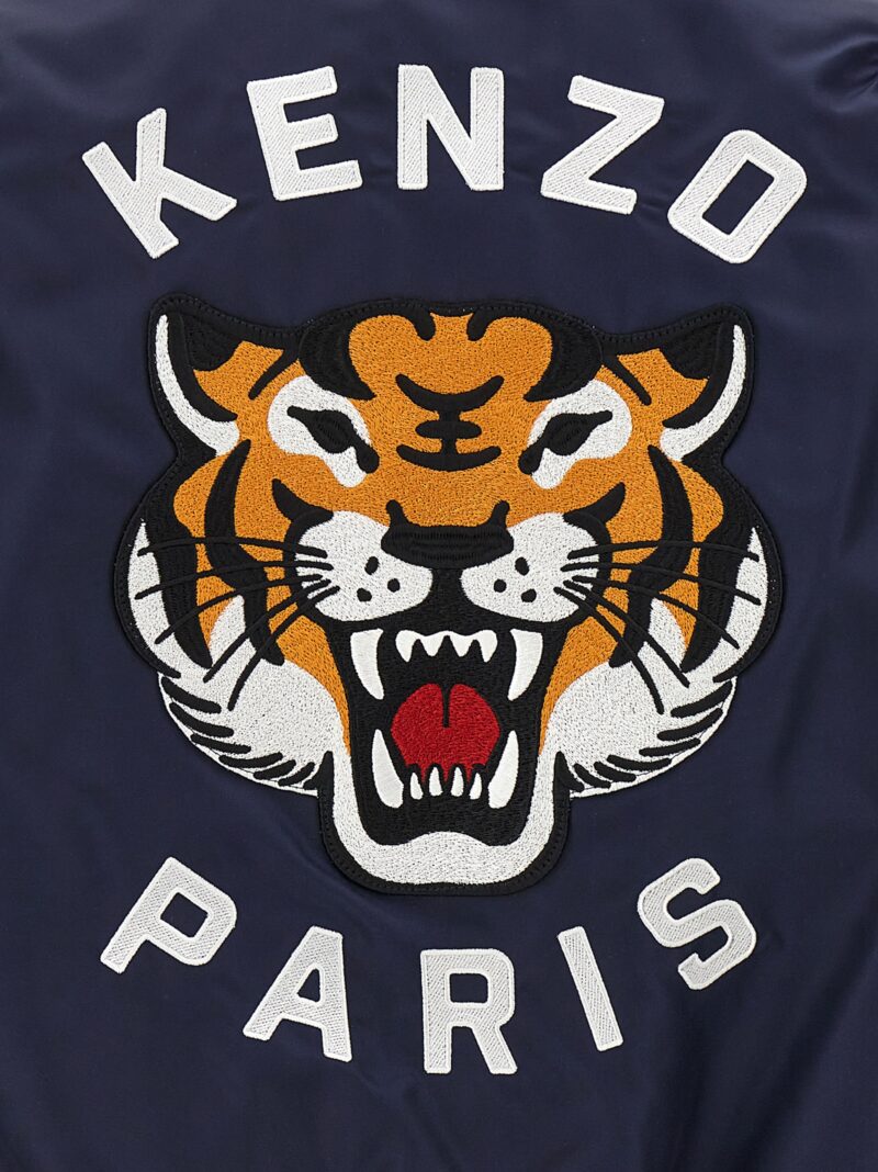 'Lucky tiger' bomber jacket 100% polyamide KENZO Blue