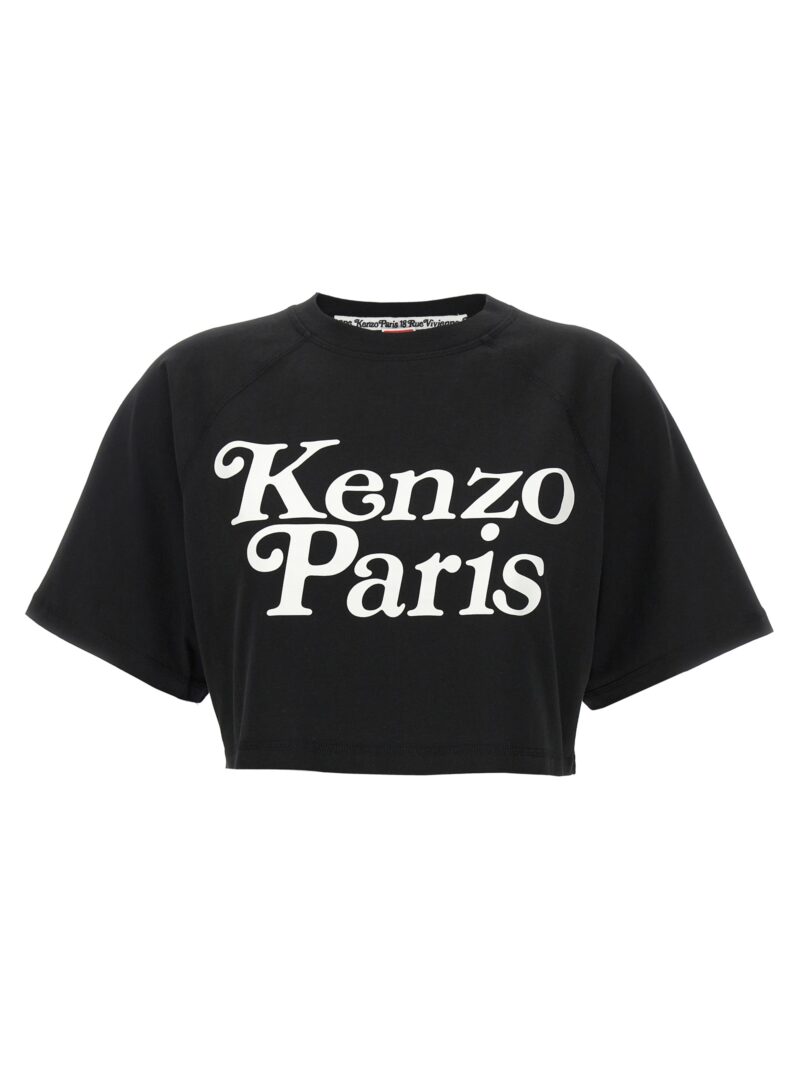 Cropped t-shirt KENZO White/Black