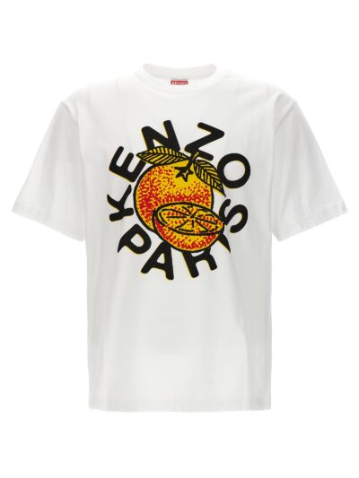 'Kenzo Orange' T-shirt KENZO White
