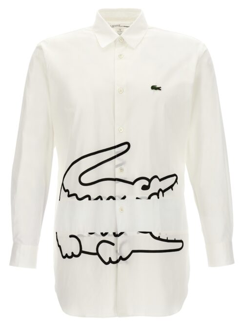 Comme Des Garçons shirt x Lacoste shirt COMME DES GARCONS SHIRT White/Black