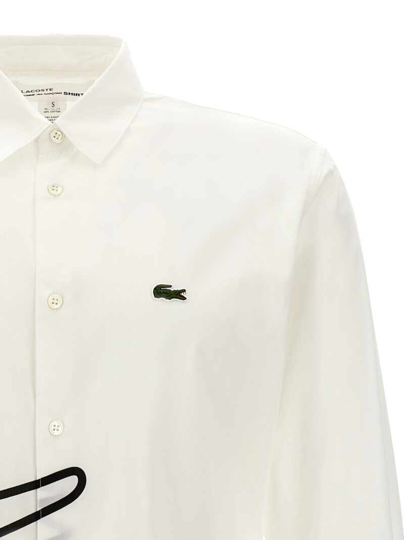 Comme Des Garçons shirt x Lacoste shirt Man COMME DES GARCONS SHIRT White/Black