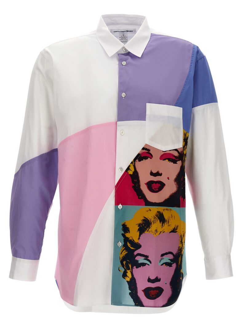 'Andy Warhol' shirt COMME DES GARCONS SHIRT Multicolor