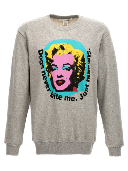 'Andy Warhol' sweatshirt COMME DES GARCONS SHIRT Gray