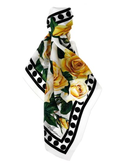 'Rose Gialle' scarf DOLCE & GABBANA Multicolor