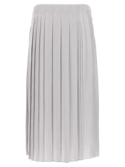 FF skirt FENDI Silver