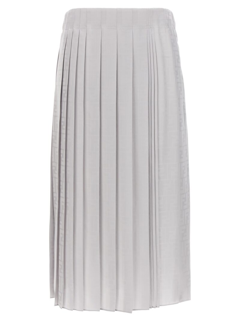 FF skirt FENDI Silver