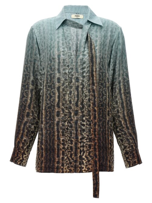 Animal print shirt FENDI Multicolor