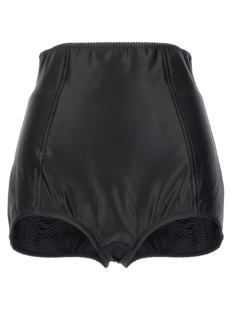 Satin culottes DOLCE & GABBANA Black