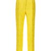 Jaquard tailored trousers DOLCE & GABBANA Yellow