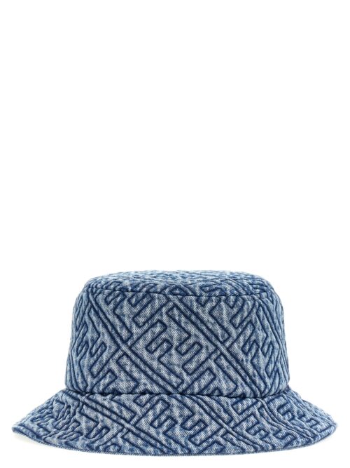 'FF' denim bucket hat FENDI Light Blue