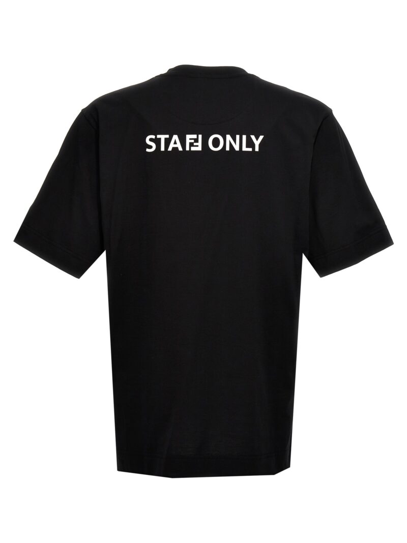 'Staff only' T-shirt FY0936AR74F0QA1 FENDI Black