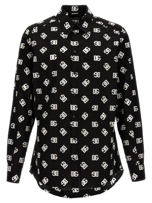 Logo print shirt DOLCE & GABBANA White/Black