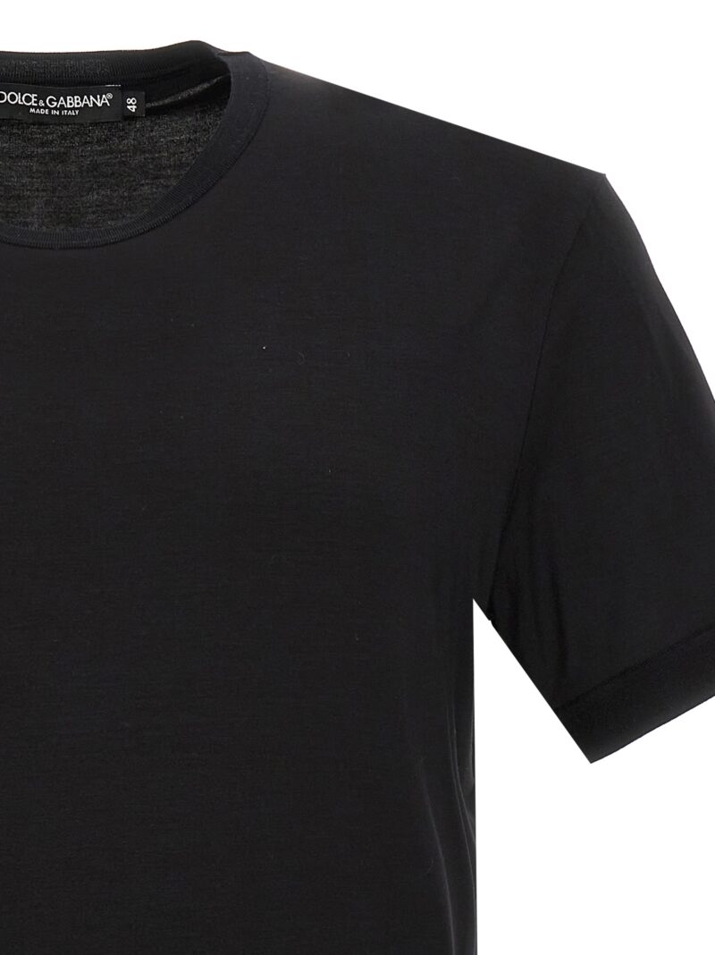 Stretch jersey t-shirt Man DOLCE & GABBANA Black