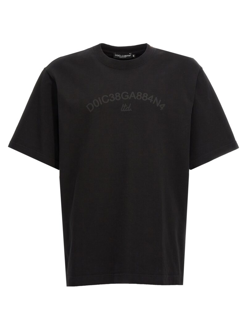 Logo print T-shirt DOLCE & GABBANA Black