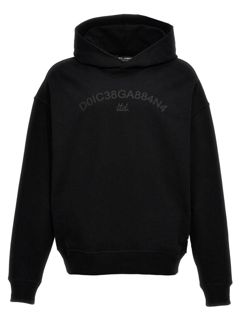 Logo print hoodie DOLCE & GABBANA Black