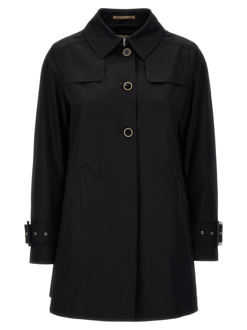 Short trench coat HERNO Black