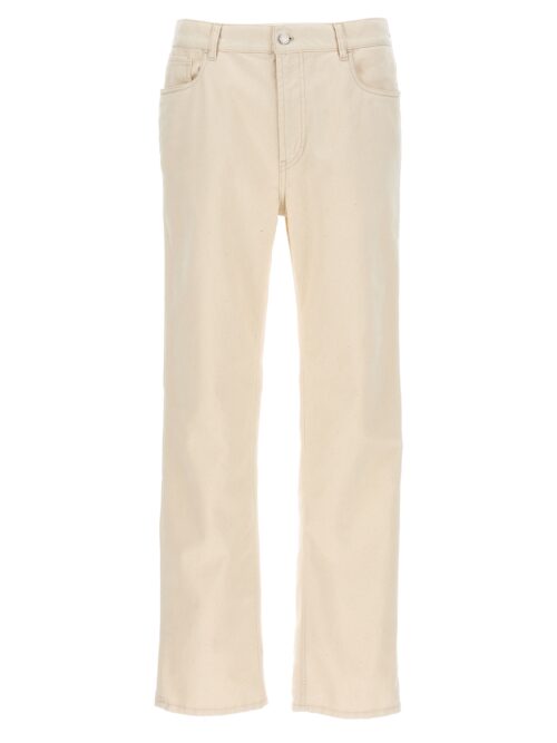 Five-pocket jeans PRADA White