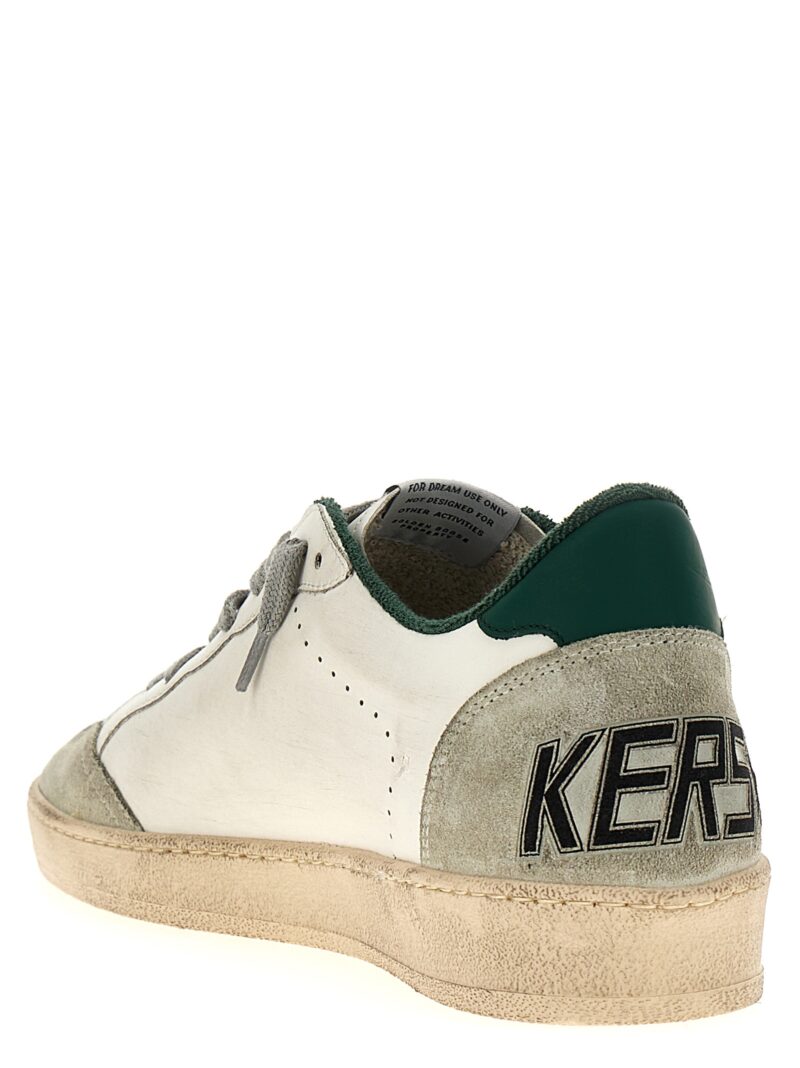 'Ball Star' sneakers 38% polyurethane 23% leather 22% cotton 17% EC GOLDEN GOOSE Green