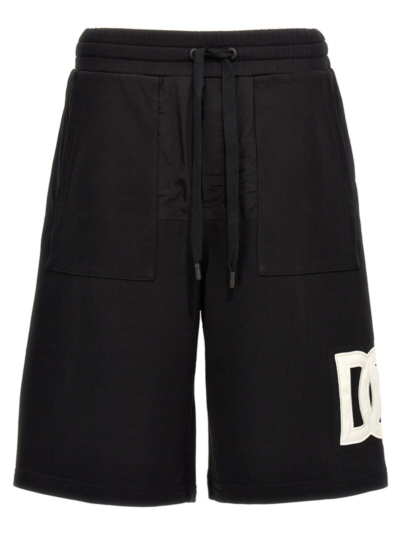 Logo bermuda shorts DOLCE & GABBANA Black