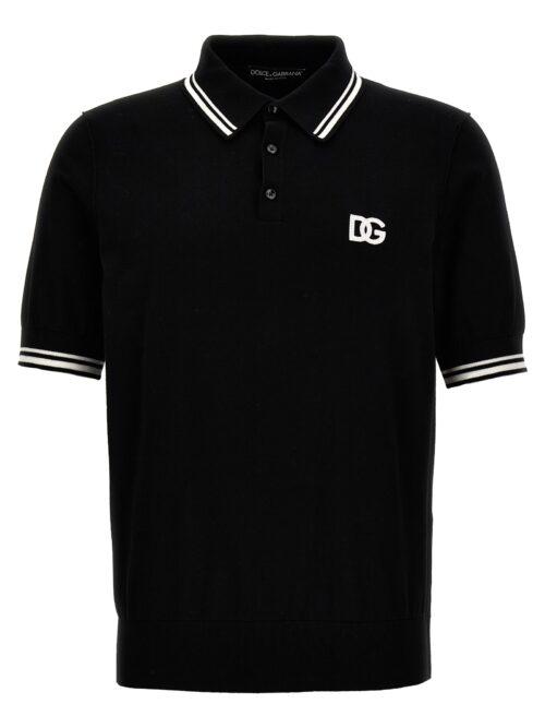 Logo polo shirt DOLCE & GABBANA White/Black