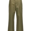Central pleated trousers LOEWE Green