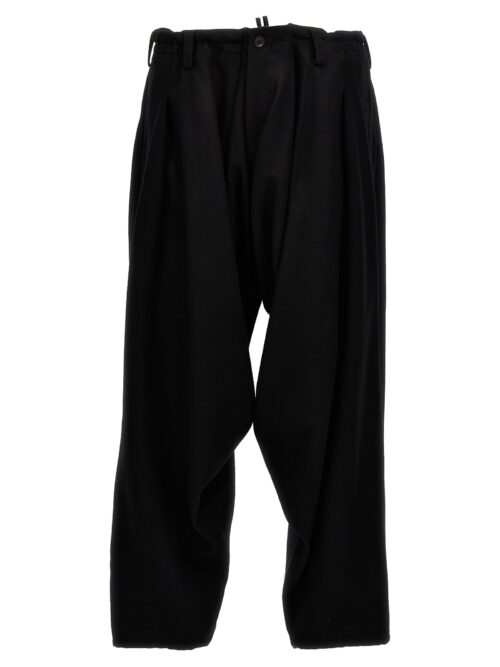 Low crotch pants YOHJI YAMAMOTO Black