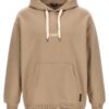 Logo embroidery hoodie COMME DES GARҪONS HOMME Beige