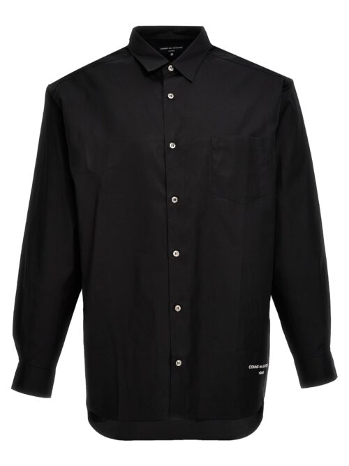 Logo embroidery shirt COMME DES GARҪONS HOMME Black