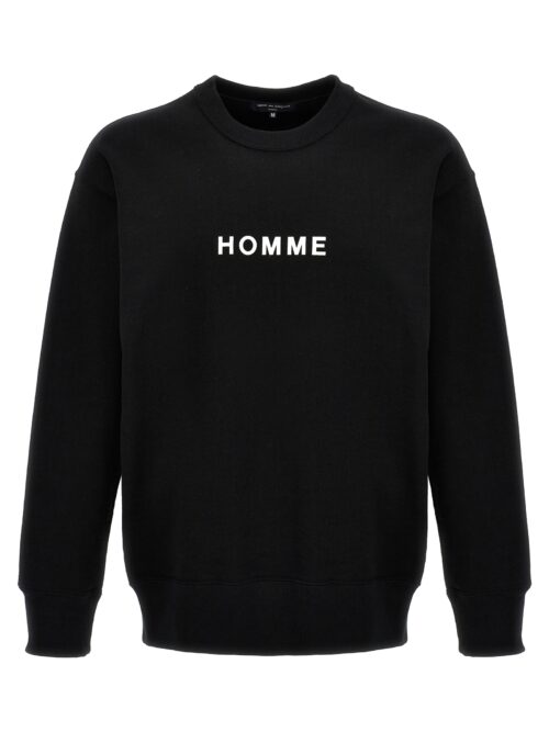 Logo print sweatshirt COMME DES GARҪONS HOMME Black