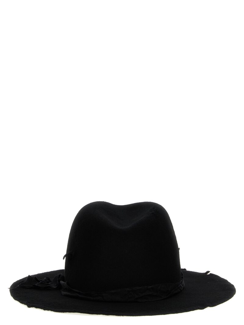 'Damage Soft' hat Man YOHJI YAMAMOTO Black