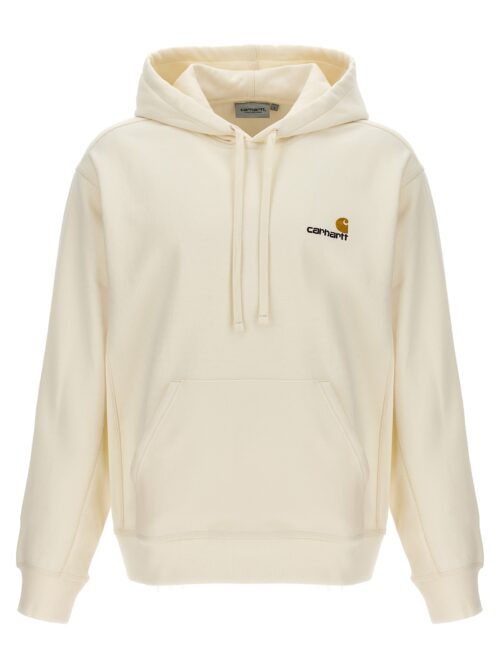 'American Script' hoodie CARHARTT WIP White