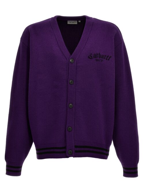 'Onyx' cardigan CARHARTT WIP Purple