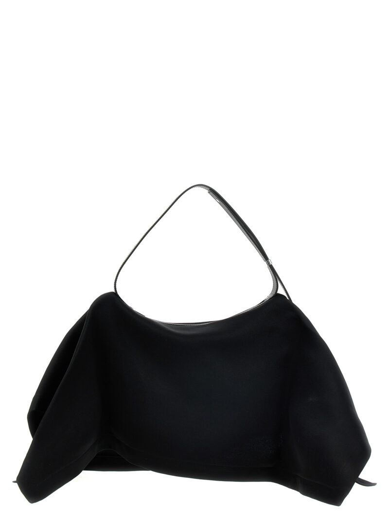 'Enveloping square' shoulder bag ISSEY MIYAKE Black