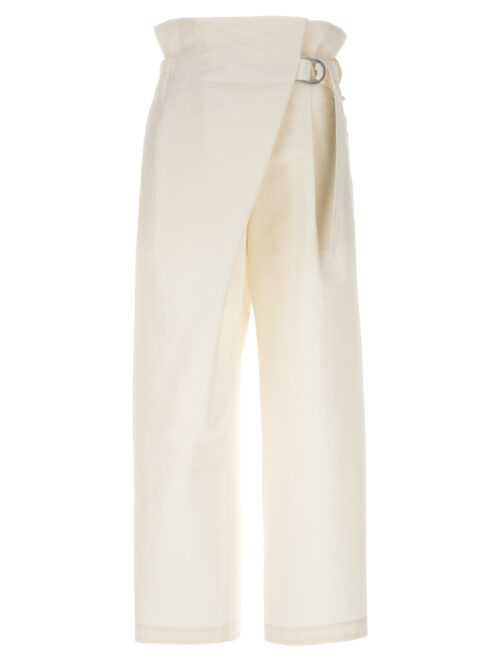 'Enfold' trousers ISSEY MIYAKE White