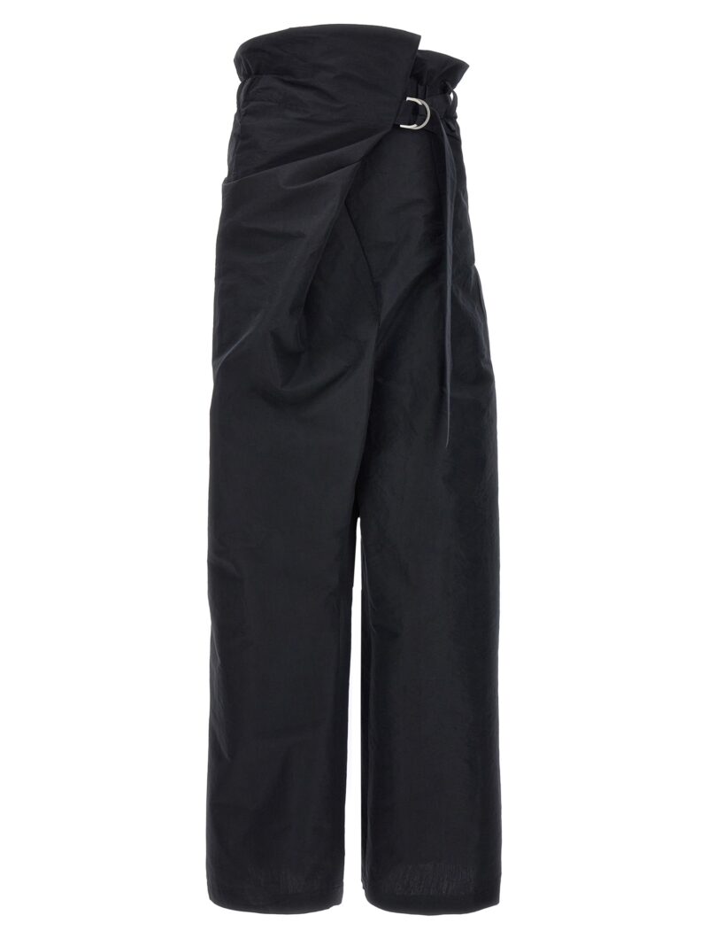 'Enfold' trousers ISSEY MIYAKE Black