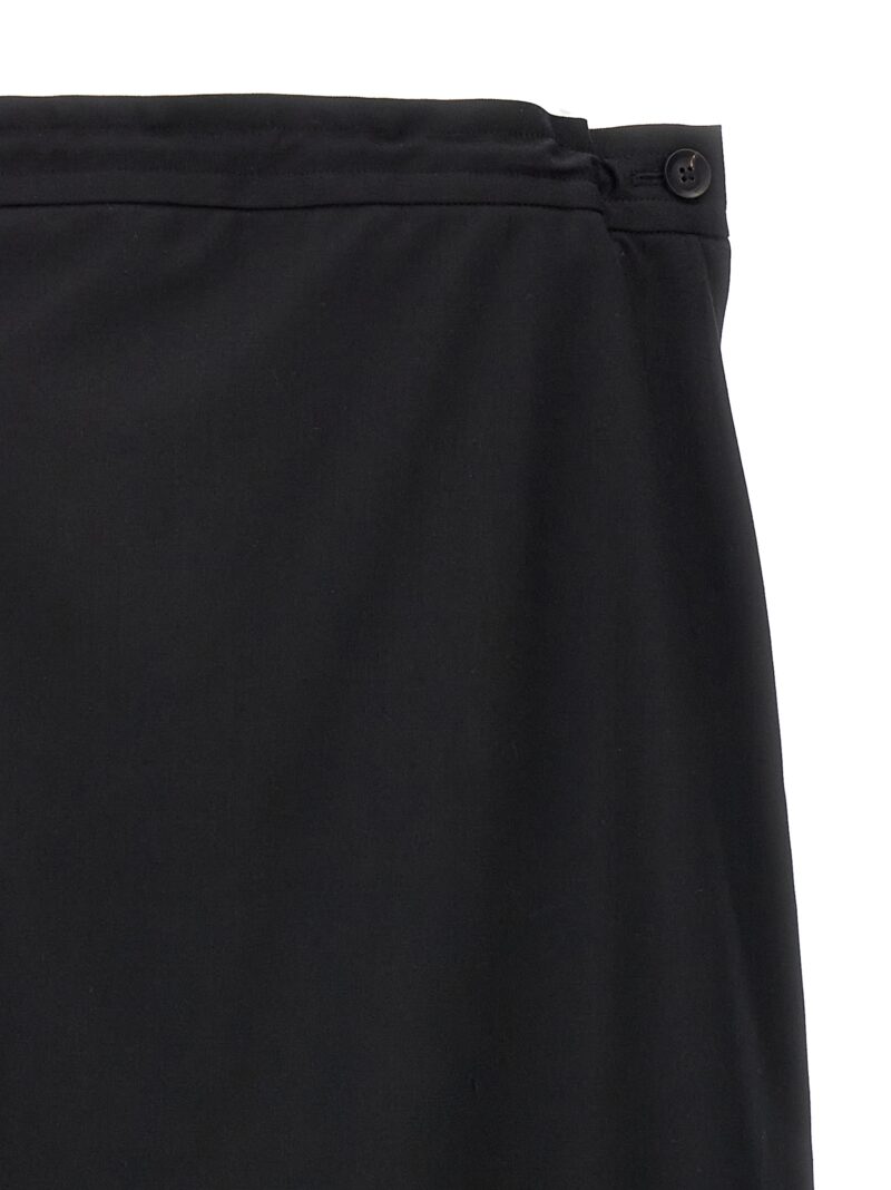 Asymmetrical skirt Woman Y-3 Black