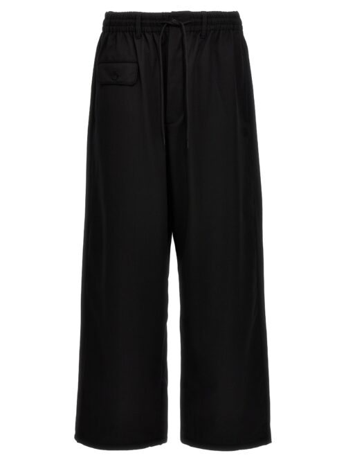 Wide leg trousers Y-3 Black