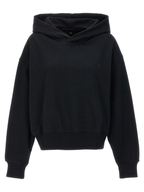 Logo print hoodie Y-3 Black