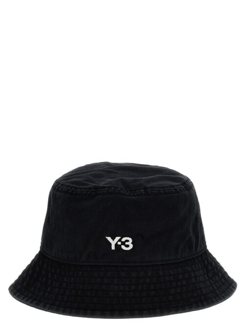 Logo embroidery bucket hat Y-3 Black