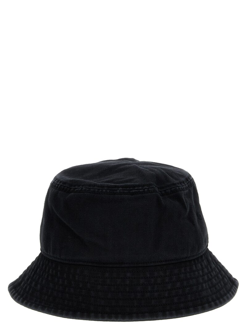 Logo embroidery bucket hat Man Y-3 Black