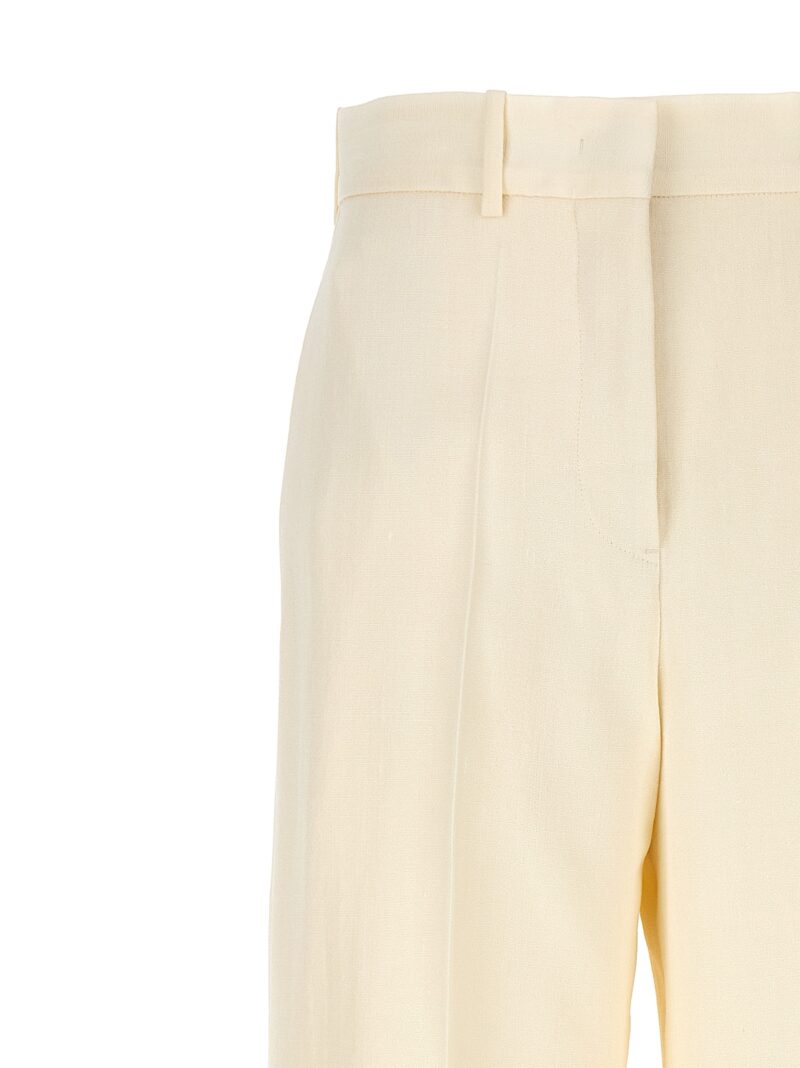 '61' trousers Woman JIL SANDER White