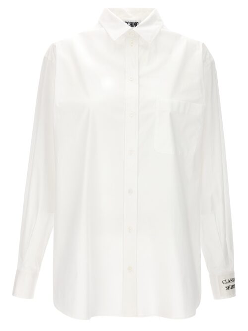 Poplin shirt MOSCHINO White