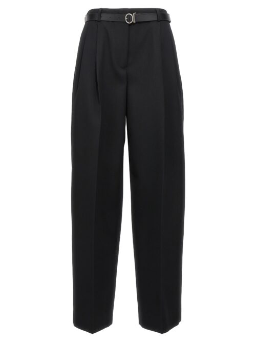 Wool pants pences JIL SANDER Black