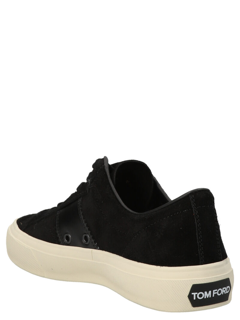 Suede sneakers J0974LCL032N3NW02 TOM FORD White/Black