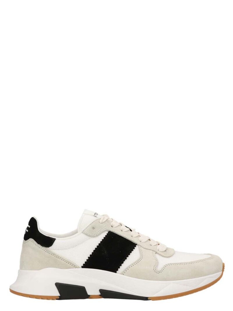 Logo suede sneakers TOM FORD Multicolor