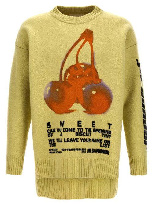 'Fashion Show Invitation' sweater JIL SANDER Yellow