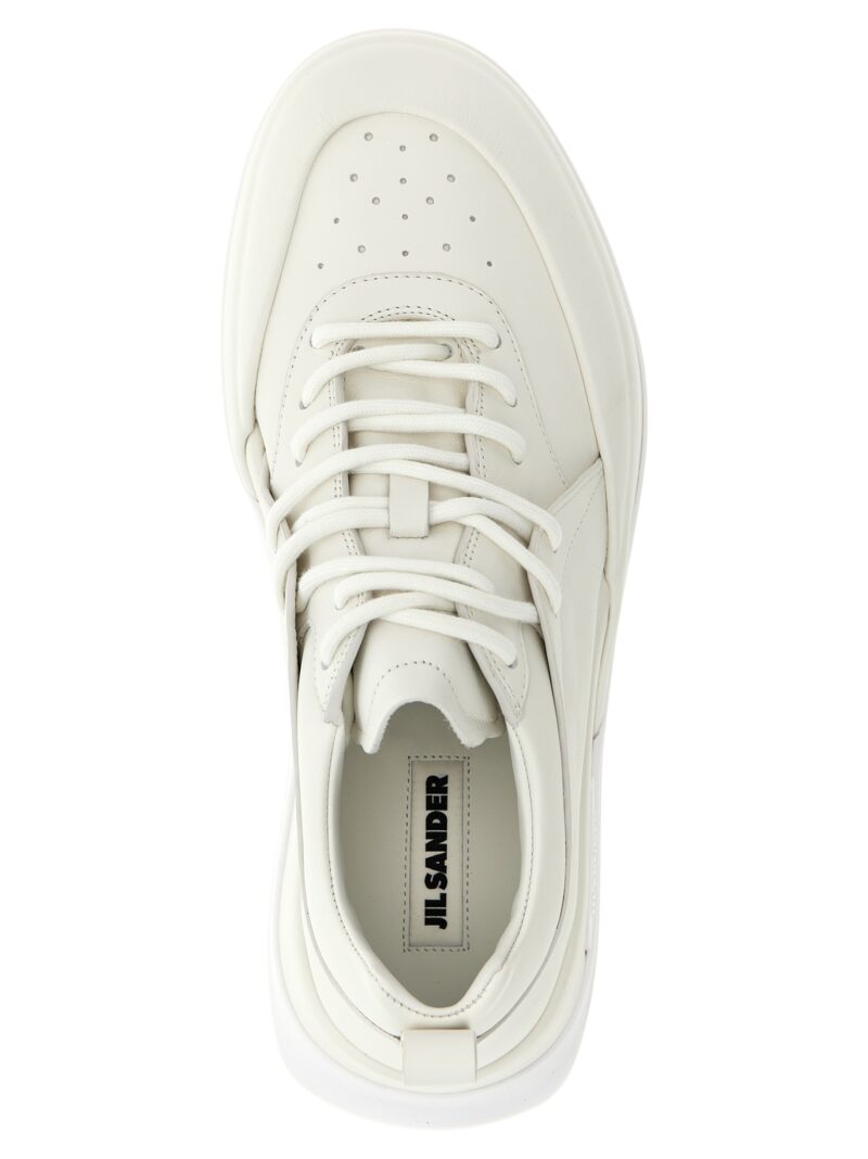 'Sporty' sneakers Man JIL SANDER White