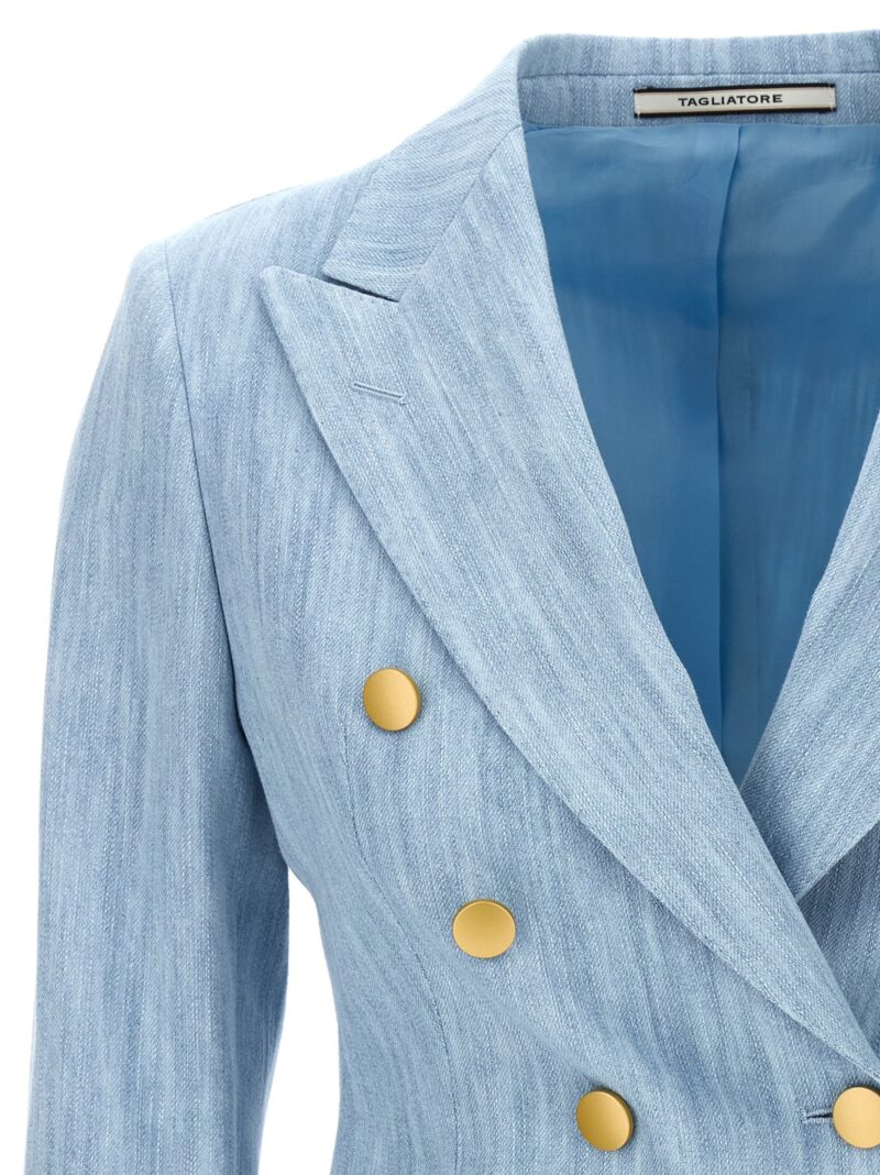 'Alicya' blazer Woman TAGLIATORE Light Blue